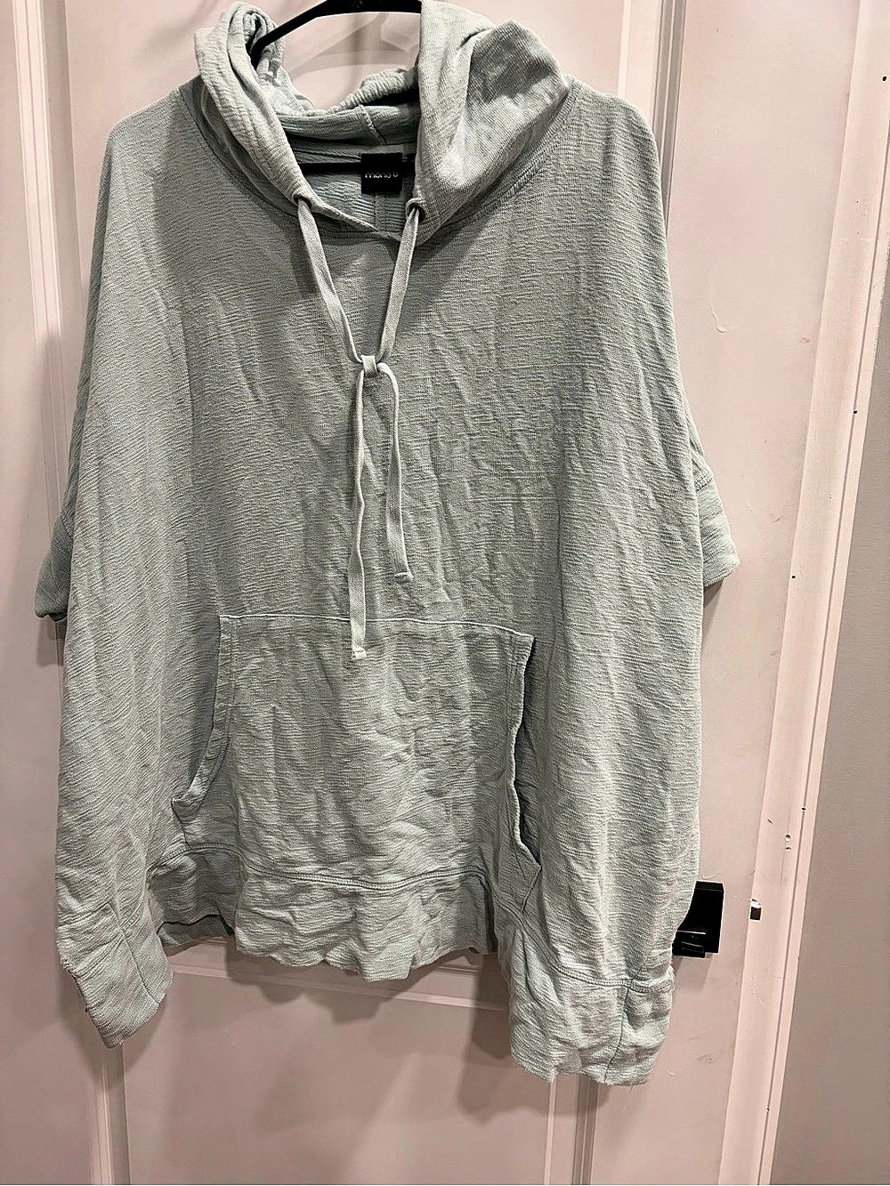 Mono B Sage Green Hooded Top 3XL